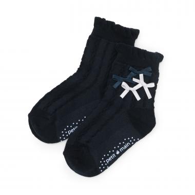 メニーリボンクルーソックス