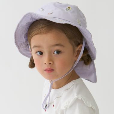 【遮熱】刺しゅうバケットハット