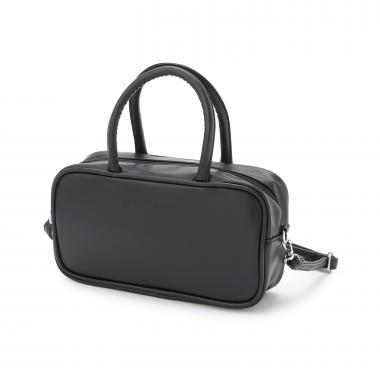 【リンク】レザー調ボストンバッグ