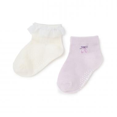 バレエショートソックス2P