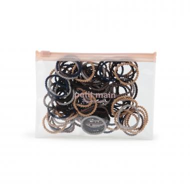 ポーチ入りヘアゴムセット/L