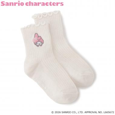 【サンリオキャラクターズ】刺しゅうソックス