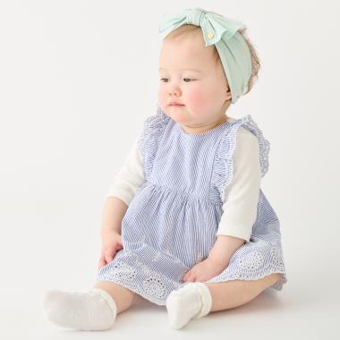 【リンク】ドッキングOP7分袖ロンパース