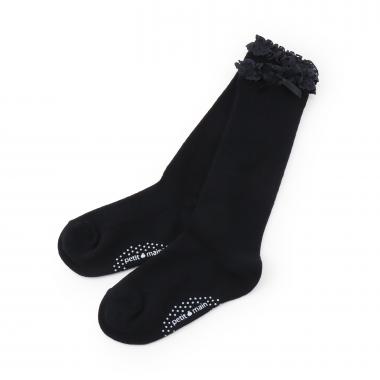 リボンつきハイソックス