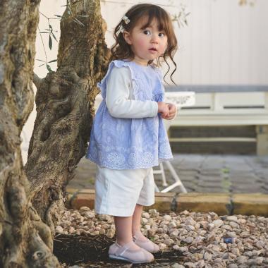 ハーフワイドパンツ