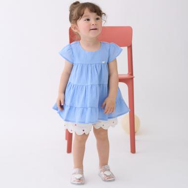 【防汚加工】スカラップショートパンツ