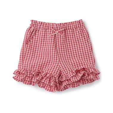 【接触冷感/リンク】ちびフリルショートパンツ