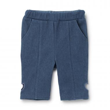 【接触冷感】7分丈ハートカットワークパンツ