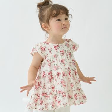 【スマイル/冷感/リンク】楊柳チュニック