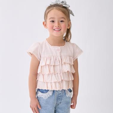 レースフリルトップス