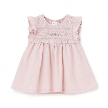 【リンク】いちご刺しゅうシャーリングチュニック