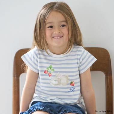 【イズミヤ サク】アニマルプリントTシャツ