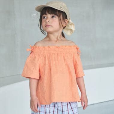 【藤本美貴コラボ】シャーリング2WAYチュニック