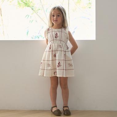 【リンク】インド綿刺しゅうワンピース