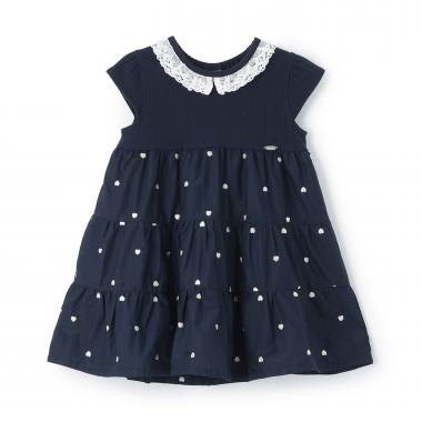 【リンク】ハート刺しゅうドッキングワンピース