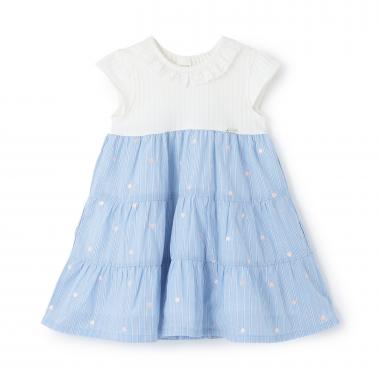 【リンク】ハート刺しゅうドッキングワンピース