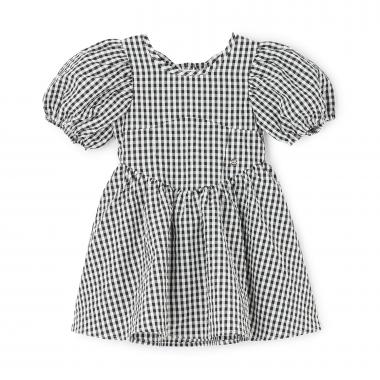 【リンク】袖パフペプラムワンピース