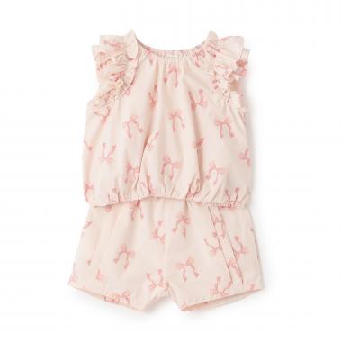 【リンク】リボン総柄セットアップ