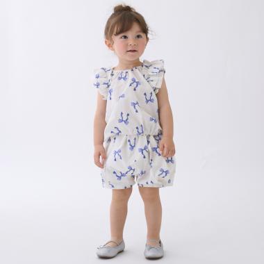 【リンク】リボン総柄セットアップ