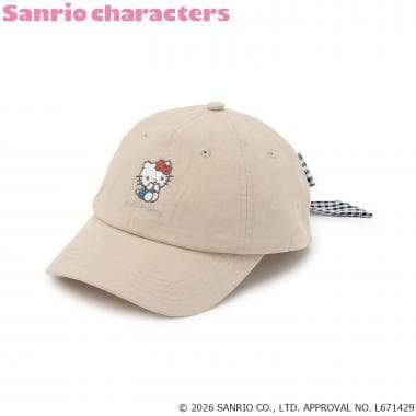 【サンリオキャラクターズ】刺しゅうキャップ