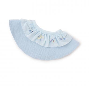 【防水】刺しゅうフリルスタイ