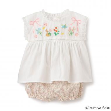 【イズミヤ サク】モチーフ刺しゅうセットアップ