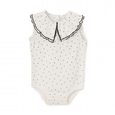 【リンク】メロー衿ロンパース