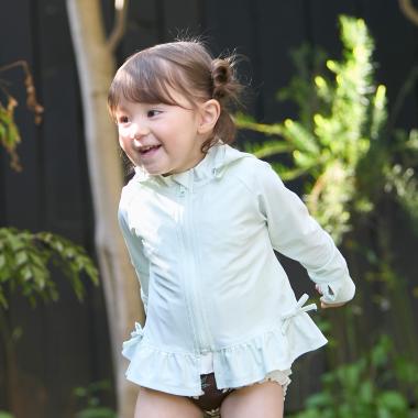 【SWIM】フリルラッシュガード