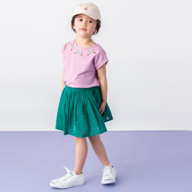 チェリーモチーフラグランTシャツ