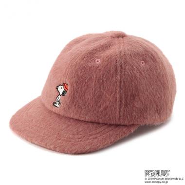 【PEANUTSコラボ】 スヌーピー刺しゅうキャップ