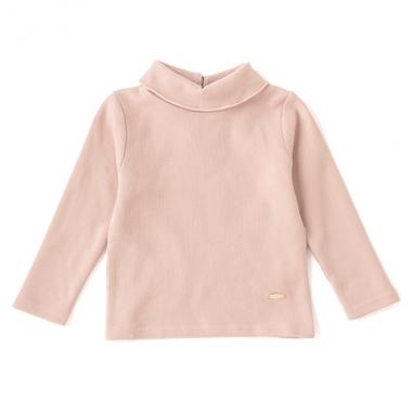 オーガニックコットン 裏起毛 タートルネックTシャツ