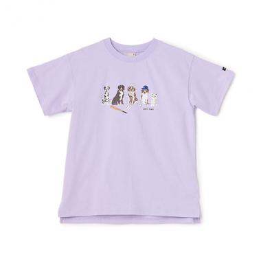 【WEB限定】【防汚加工】DOGグラフィックTシャツ(ジュニア)