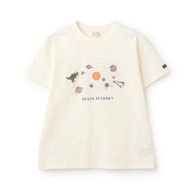 【WEB限定】【防汚加工】宇宙グラフィックTシャツ(ジュニア)