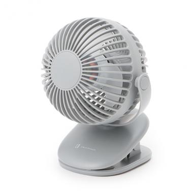 充電式ラウンドクリップファン