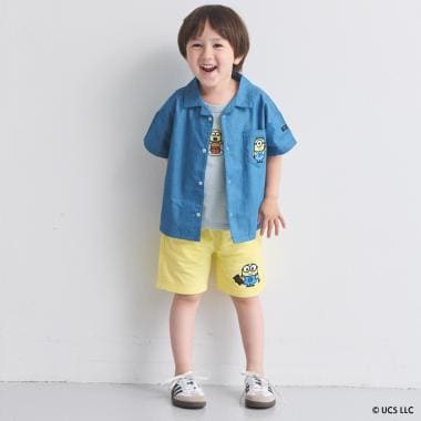 【ミニオン】カットハーフパンツ
