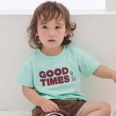 【プティプラ/WEB先行販売】ロゴ半袖Tシャツ