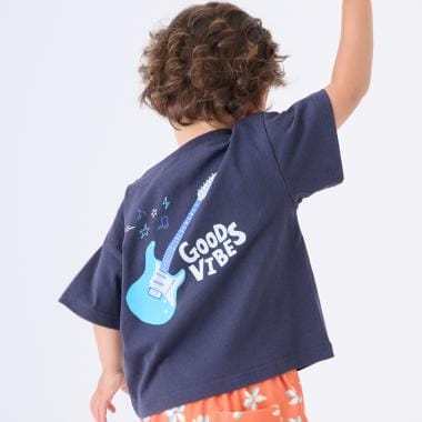 【プティプラ/WEB先行販売】バックプリント半袖Tシャツ