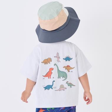 【プティプラ/WEB先行販売】バックプリント半袖Tシャツ