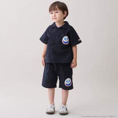 【WEB別注】【カンフーパンダ】半袖シャツセットアップ