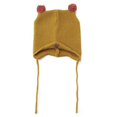 お耳つきニット帽