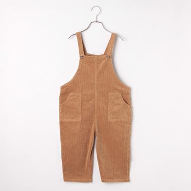 コーデュロイオーバーオール