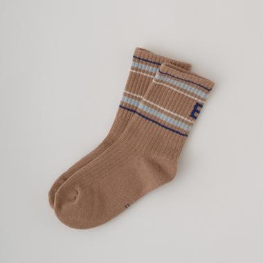 『B』ラインリブソックス