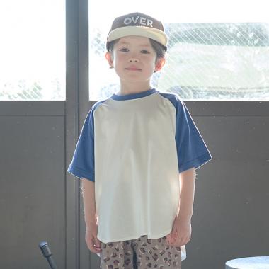 【型崩れしないやわらかコットン】バックプリントビッグラグランンTシャツ