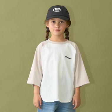 【カイテキ天竺】ビッグシルエット7分袖ラグランTシャツ