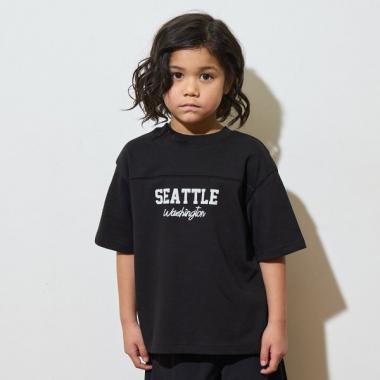 【どちらが前でもOK!】【カイテキ天竺】ロゴTシャツ