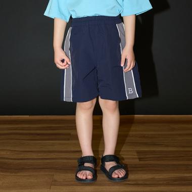 サイド切替え4分丈パンツ