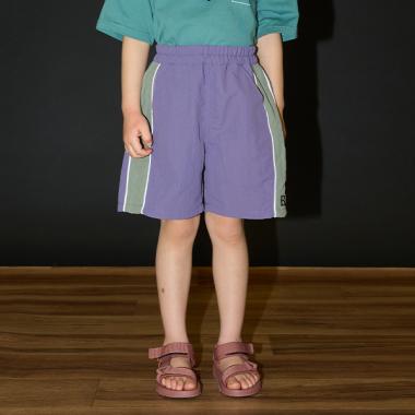 サイド切替え4分丈パンツ