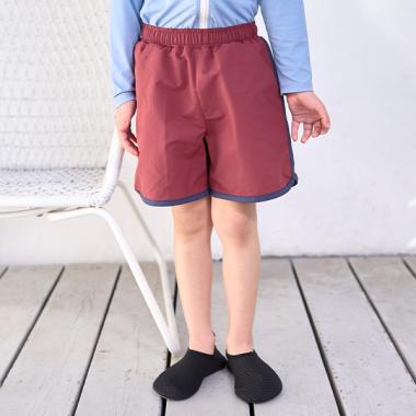 【SWIM】【水着】【UV加工】パイピングサーフパンツ