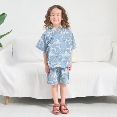 【選べる5柄】アソート甚平【子供服】【キッズ】【男の子】【女の子】