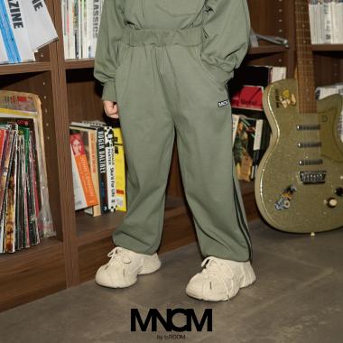 【MNCM】【セットアップ可】【カイテキ天竺】ビッグシルエットサイドラインパンツ